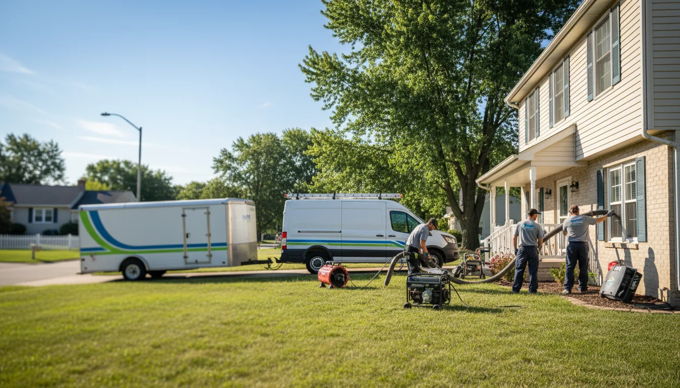 Flooded Basement Restoration And Cleanup With Repair in Hackensack, MN near me
